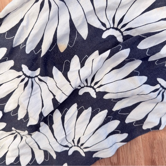 Farm Rio Black Floral Jumpsuit M - Picture 6 of 6